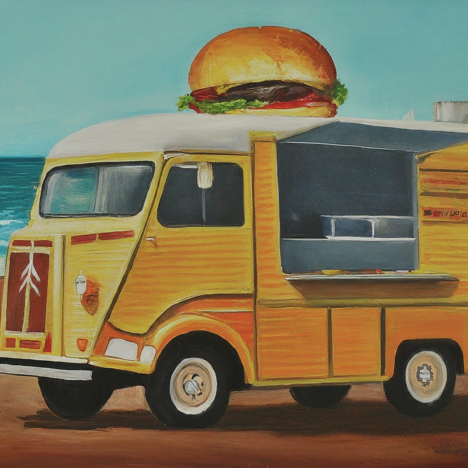 Chrome & Burger food truck